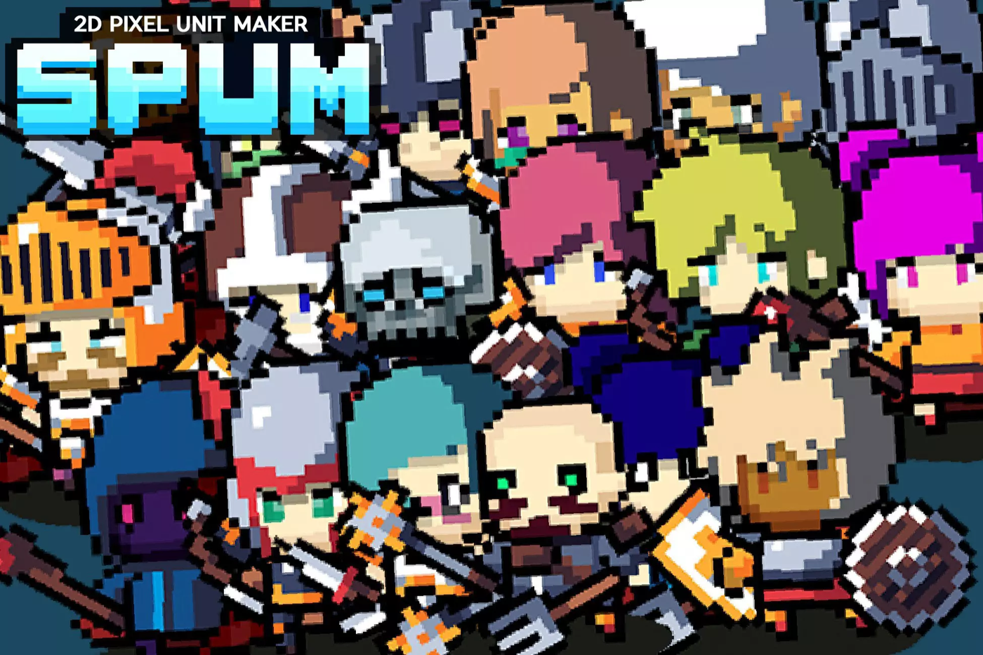 SPUM Manager 2D Pixel Unit Maker cover image